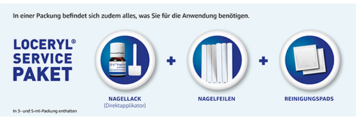 LOCERYL Nagellak tegen schimmelnagels DIREKT-Applicator, 3 ml