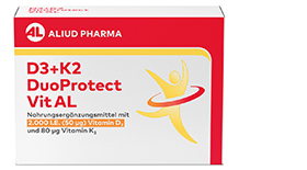D3+K2 DuoProtect Vit AL 2000 I.U./80 µg Capsules, 90 st