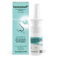 LEVOCAMED 0,5 mg/ml neusspray suspensie, 5 ml
