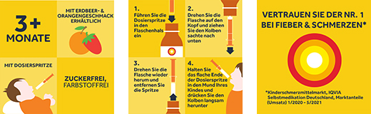 NUROFEN Junior Koorts- en pijnsap Aardbei 40 mg/ml, 100 ml