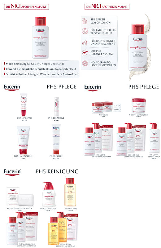 EUCERIN pH5 Waslotion Gevoelige Huid, 200 ml