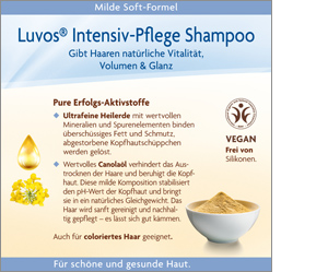 LUVOS Natuurlijke cosmetica met helende aarde shampoo, 200 ml