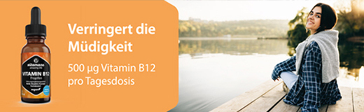 VITAMIN B12 100 µg hooggedoseerde veganistische druppels, 50 ml