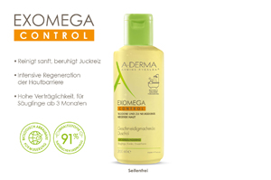 A-DERMA EXOMEGA CONTROL verzachtende doucheolie, 200 ml
