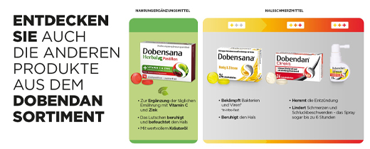DOBENSANA Kruiden Kersenpasta Vit.C & Zinkpasta, 16 st