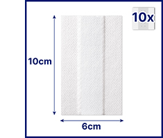 HANSAPLAST Gevoelig gips hypoallergeen 6 cmx1 m, 1 st
