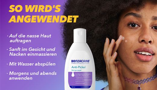 BENZACARE Anti-Puistjes Reinigingsgel, 120 ml