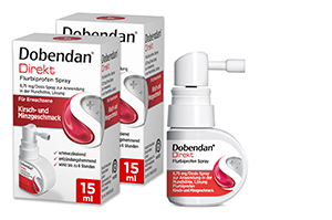 DOBENDAN Directe Flurbiprofen-spray 8,75mg/dos.mond, 15 ml