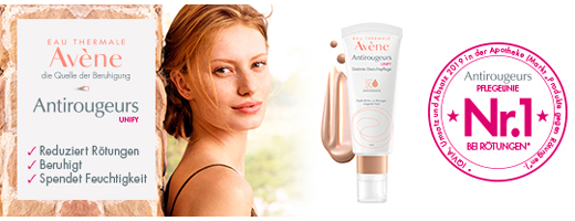 AVENE Antirougeurs UNIFY Getinte verzorging Cr.SPF 30, 40 ml