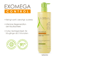 A-DERMA EXOMEGA CONTROL verzachtende doucheolie, 750 ml