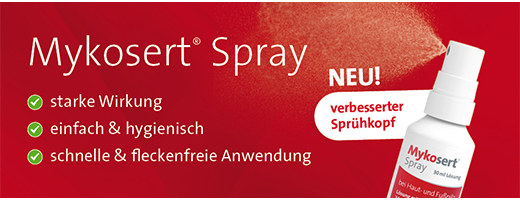 MYKOSERT Spray voor huid- en voetschimmel, 30 ml