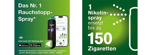 NICORETTE Mintspray 1 mg/spray NFC, 2 stuks