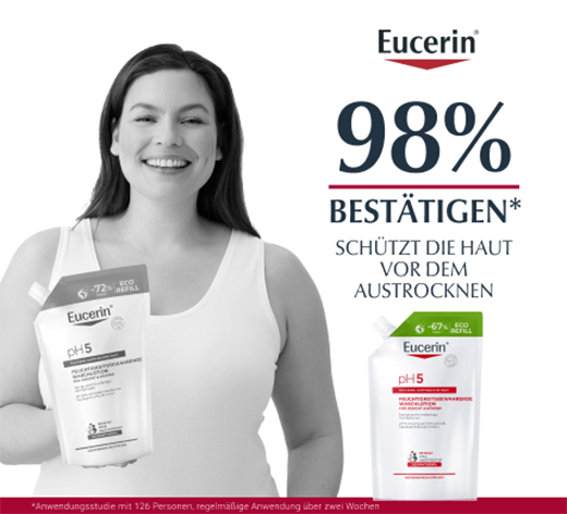 EUCERIN pH5 Waslotion Gevoelige Huid Navulling, 750 ml