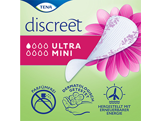 TENA LADY Discrete pads ultra mini, 28 stuks