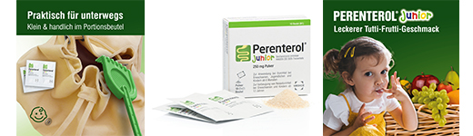 PERENTEROL Junior 250 mg poederzakje, 20 stuks
