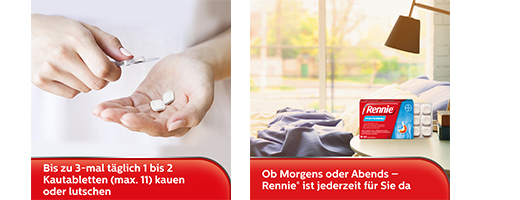 RENNIE Kauwtabletten, 96 stuks