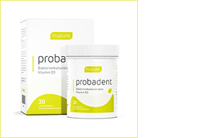 NUPURE probadent probiotic tegen slechte adem Lut., 30 st
