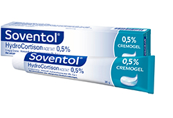 SOVENTOL Hydrocortisonacetaat 0,5% crème, 30 g