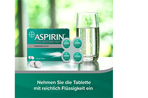 ASPIRIN 500 mg omhulde tabletten, 20 st