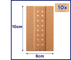 HANSAPLAST Klassiek gips 6 cmx1 m, 1 st