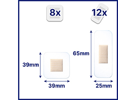HANSAPLAST Aqua Protect pleisterstrips, 20 stuks
