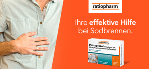 PANTOPRAZOL-ratiopharm SK 20 mg enterische tabletten, 14 st
