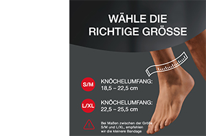HANSAPLAST Sport enkelbrace maat M, 1 st