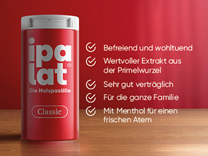 IPALAT Keelpastilles klassiek, 40 stuks