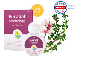 EUCABAL Kinderbad met tijm, 7X5 ml