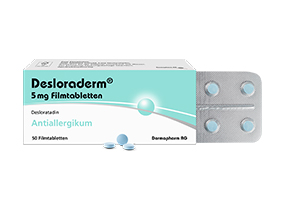 DESLORADERM 5 mg filmomhulde tabletten, 100 stuks