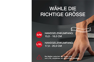 HANSAPLAST Sport polsbandage maat M, 1 stuk