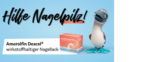 AMOROLFIN Dexcel 50 mg/ml nagellak met werkzame stof, 3 ml