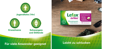 LEFAX intensieve vloeibare capsules 250 mg simeticon, 50 stuks