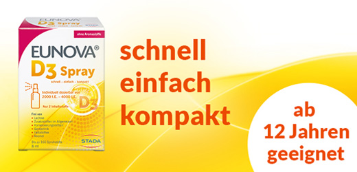 EUNOVA Vitamine D3 Spray, 8 ml
