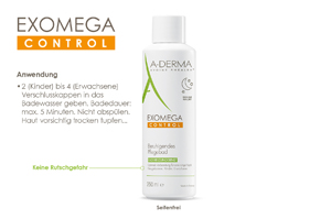 A-DERMA EXOMEGA CONTROL Verzachtend huidverzorgingsbad, 250 ml