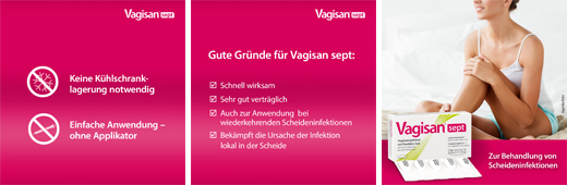 VAGISAN sept vaginale zetpillen met povidonjood, 5 stuks