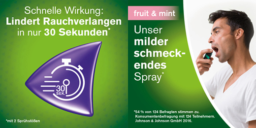 NICORETTE Fruit & Mint Spray 1 mg/spray NFC, 2 stuks