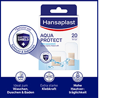 HANSAPLAST Aqua Protect pleisterstrips, 20 stuks