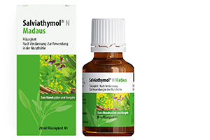 SALVIATHYMOL N Madaus druppels, 20 ml