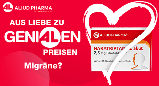 NARATRIPTAN AL acute 2,5 mg filmomhulde tabletten, 2 stuks