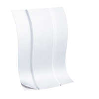 LEUKOPLAST zacht wit gips 6x10 cm, 10 stuks