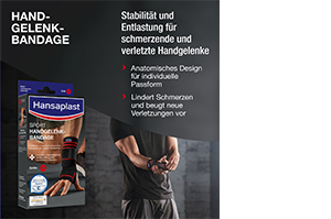 HANSAPLAST Sport polsbandage maat L, 1 stuk