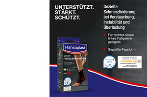 HANSAPLAST Sport enkelbrace maat M, 1 st