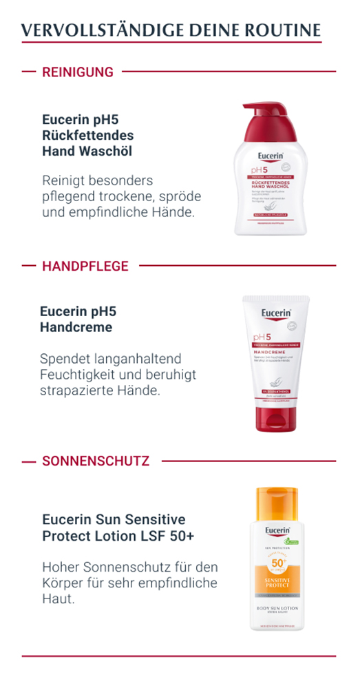 EUCERIN pH5 Douche Olie Gevoelige Huid Navulling, 400 ml
