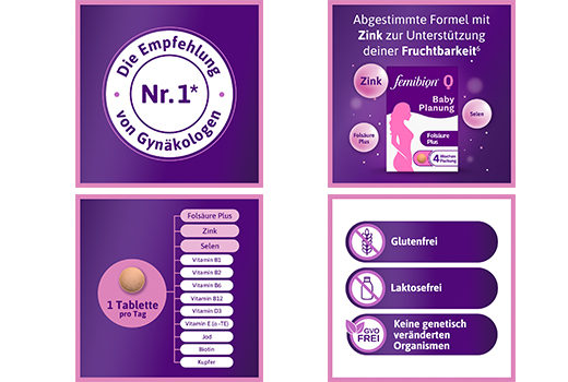 FEMIBION 0 Baby planningstabletten, 84 stuks