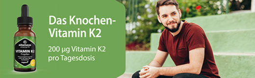 VITAMIN K2 MK7 druppels hooggedoseerd veganistisch, 50 ml