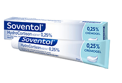 SOVENTOL Hydrocortisonacetaat 0,25% crème, 20 g