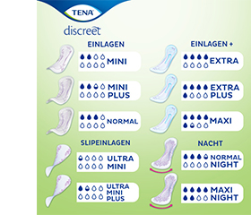 TENA LADY Discrete pads ultra mini, 28 stuks