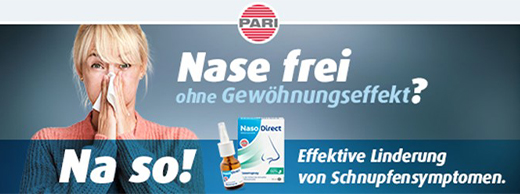 NASODIRECT Neusspray met Captomucil, 20 ml
