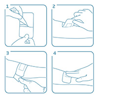 LEUKOMED huidgevoelig steriel 10x25 cm, 20 st